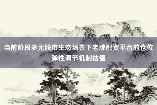 当前阶段多元股市生态场景下老牌配资平台的仓位弹性调节机制估值